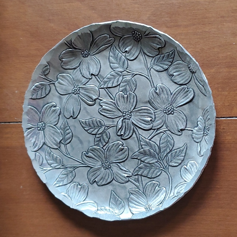 Wendell August Floral Plate